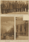 870511 Collage van 3 foto's betreffende het 75-jarig bestaan van het Gezelschap Utrechts Brandweer.